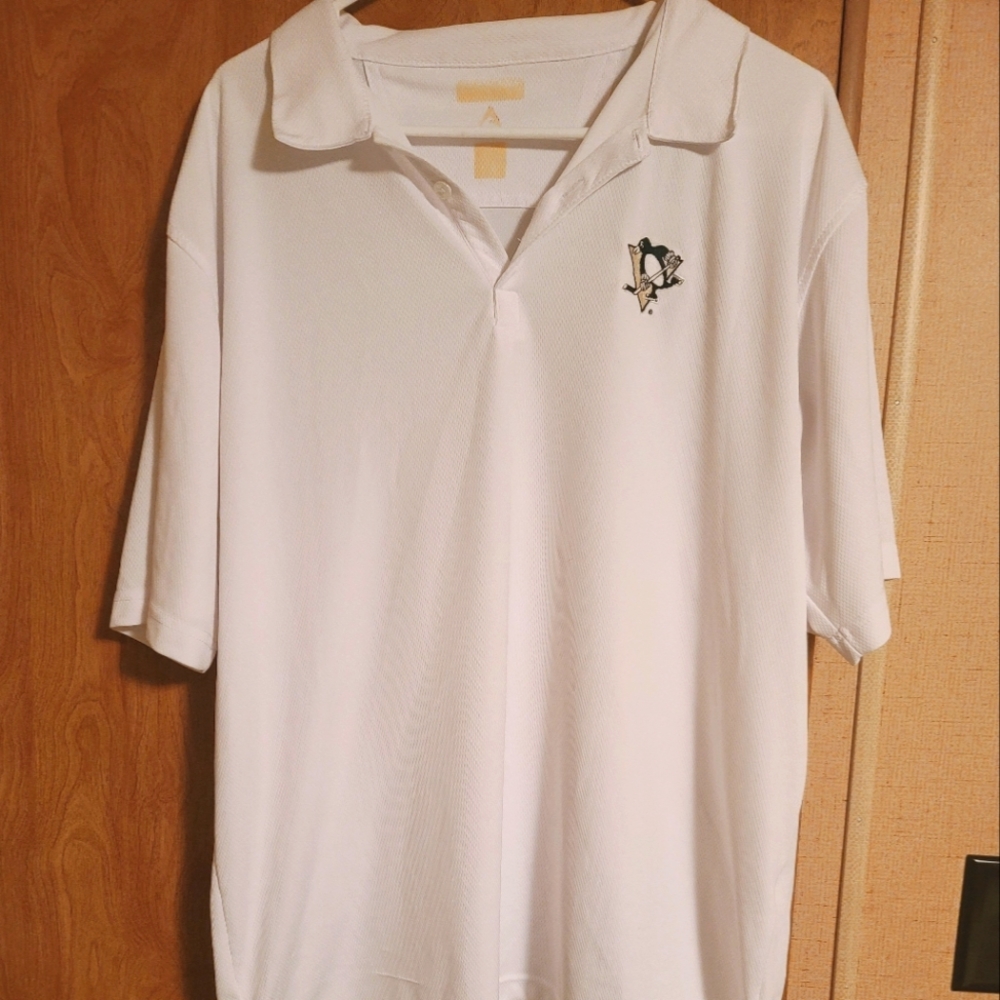 White Pittsburgh Penguins XL polyester shirt